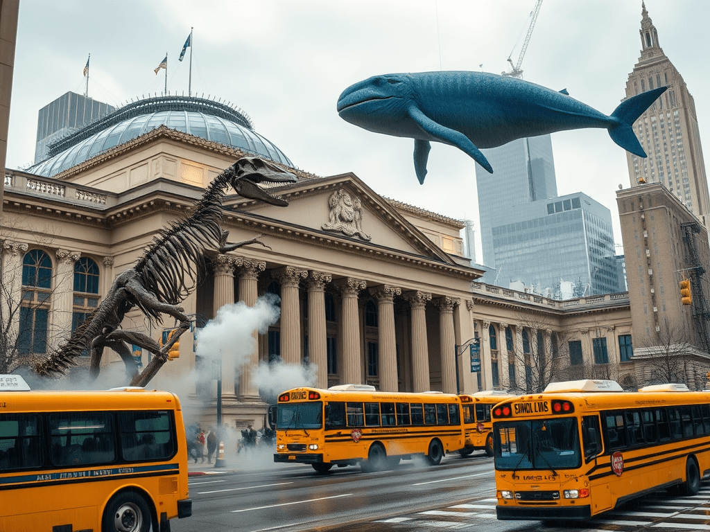 QUEL GIORNO IN CUI HO VISTO I DINOSAURI A NEW&nbsp;YORK