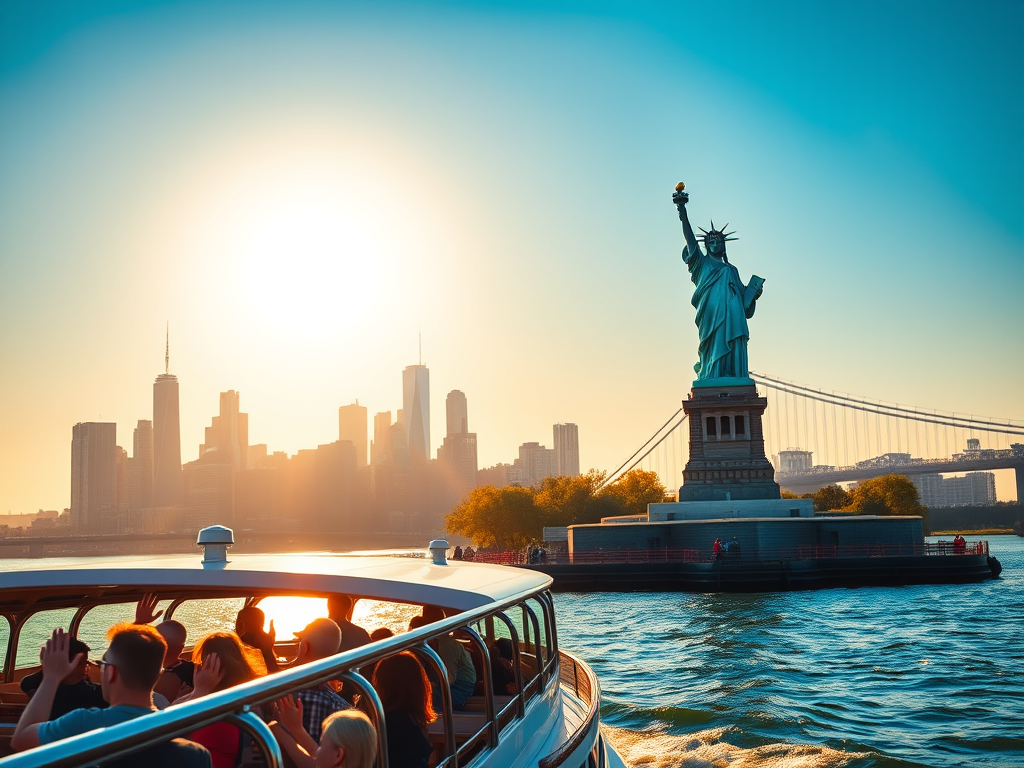 SALUTANDO LADY LIBERTY