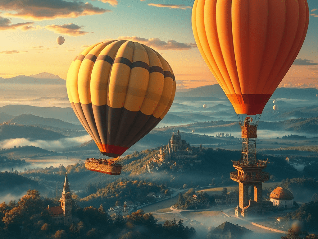 IN MONGOLFIERA CON IL PICCOLO&nbsp;PRINCIPE