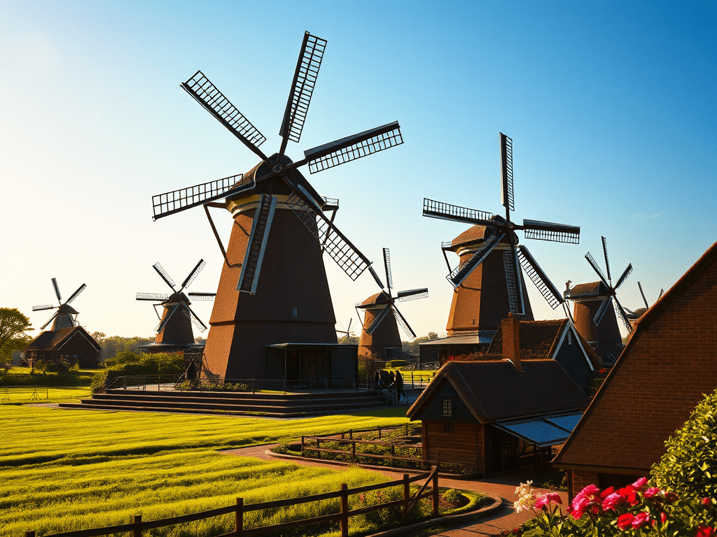 I MULINI A VENTO DI ZAANSE&nbsp;SCHANS