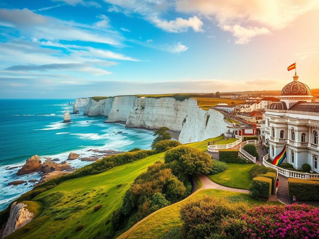DALLE SCOGLIERE BIANCHE DELLA COSTA DEL SUSSEX A BRIGHTON, CAPITALE&nbsp;LGBTQ+